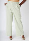 High Rise Crepe Trousers