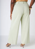 High Rise Crepe Trousers