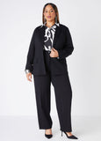 High Rise Ponte Trousers