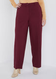 Straight Leg Ponte Trousers