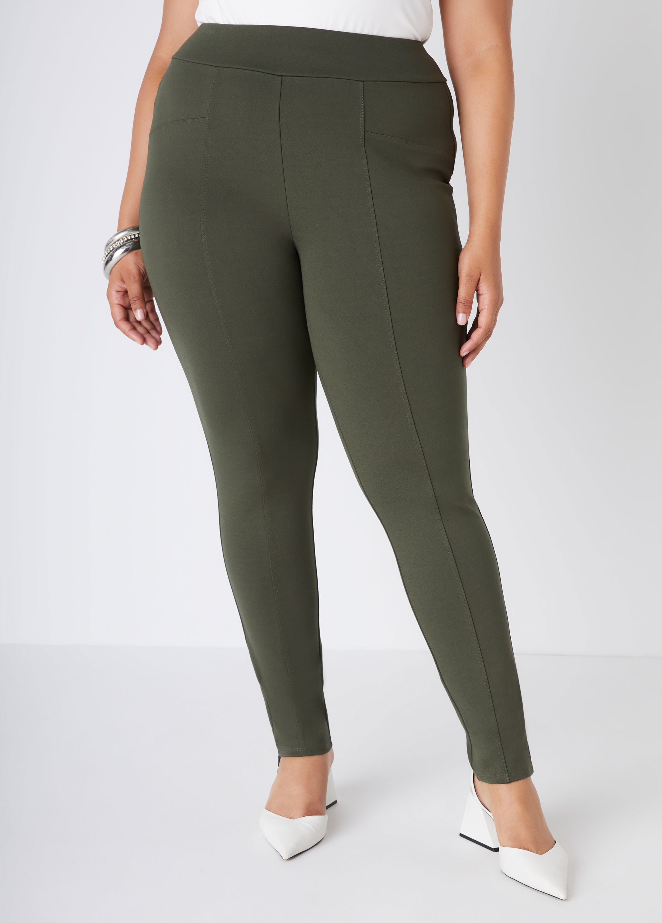 Plus Size Legging Plus Size High Rise Pull On Leggings Plus Pants