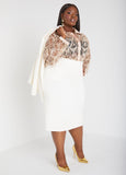 Plus Size Midi Skirt Plus Size Skirt Plus Size Pencil Skirt Set