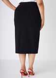 Ponte Midi Pencil Skirt