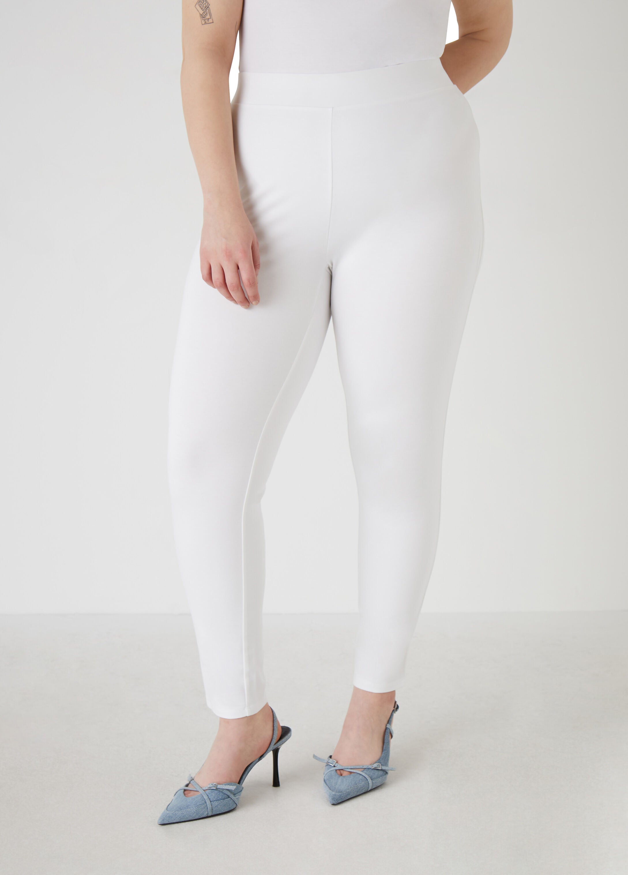 Plus Size High Waist Pants Plus Size Ponte Leggings Plus Legging