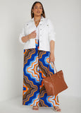 Geo Wide Leg Pants