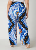 Geo Wide Leg Pants