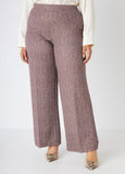 Herringbone Wide Leg Pants