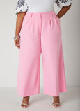 Pleated Wide Leg Trousers