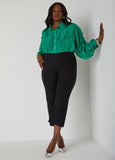 Millenium Cropped Mid Rise Pants