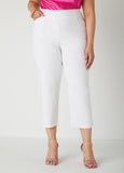 Plus Size Millenium Cropped Mid Rise Pants