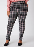 Plus Size Knit Legging Plus Size Plaid Leggings Plus Size Work Pants