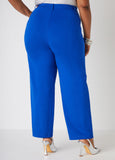 High Waist Ponte Trousers