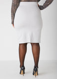 Ponte Pull On Pencil Skirt