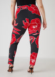 Floral Print High Rise Leggings