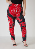 Plus Size Floral Leggings Plus Size High Waist Leggings Set