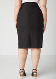 Millennium Crepe Pencil Skirt