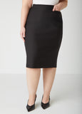 Millennium Crepe Pencil Skirt