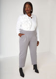 Ponte Tapered Ankle Pants