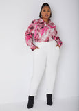 Ponte Tapered Ankle Pants