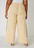 Cotton And Linen Blend Pants