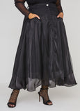 Plus Size Maxi Skirt Plus Size Mesh Maxi Skirt Plus Size Bottoms