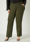 Ponte Straight Leg Pants