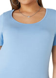 The Basic Scoop Neck Tee