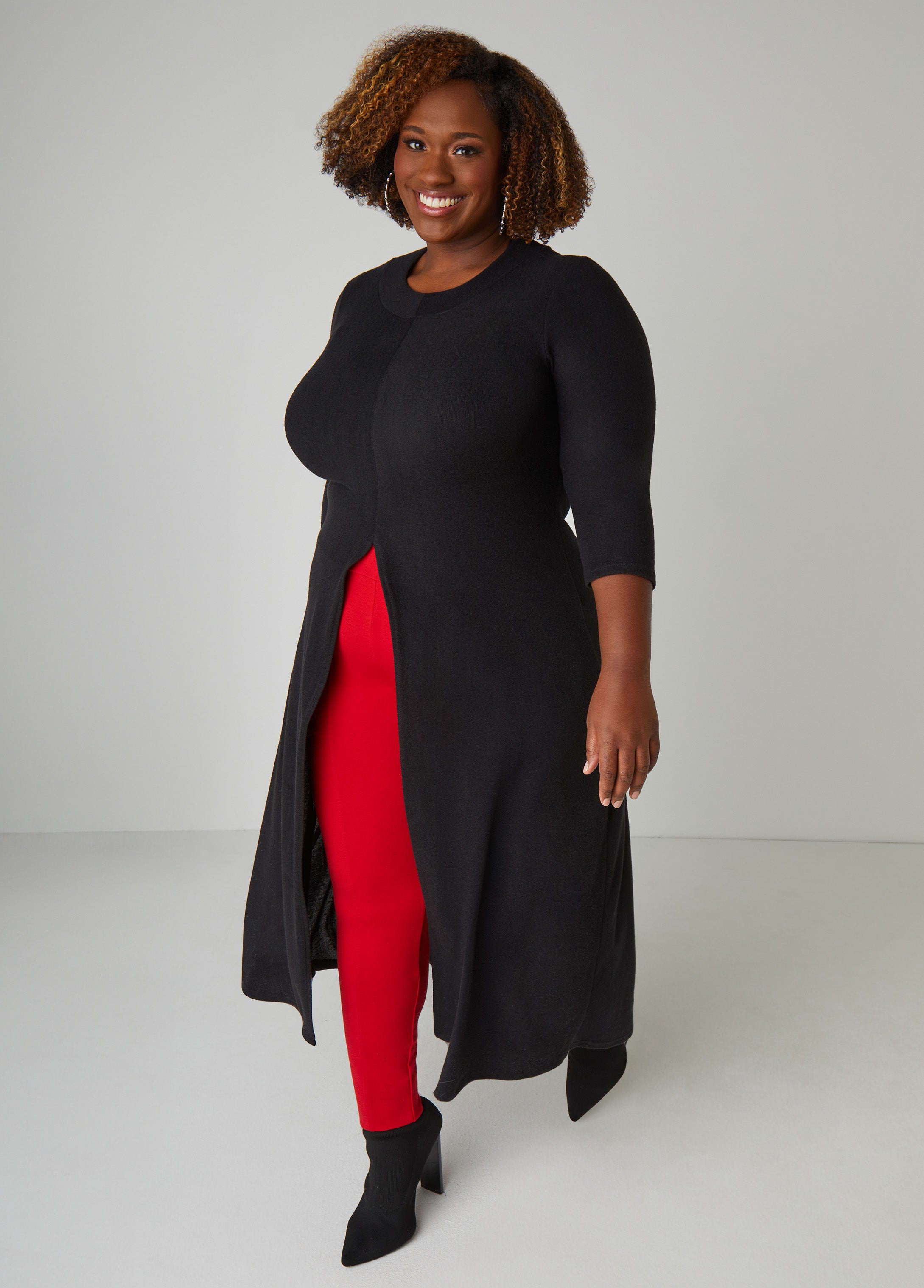 Plus Size Knit Duster Plus Size Tunic Plus Size Tops