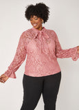 Plus Size Lace Top Plus Size Fashion Top Plus Size Work Blouse