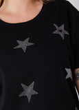 Star Embellished Graphic Tee