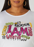 I Am Glittered Graphic Tee