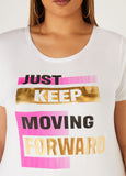 Moving Forward Graphic Tee