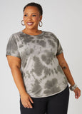 Plus Size Faith Tee Plus Size T Shirt Plus Size French Terry Top