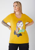 Plus Size Be Your Own Graphic Tee Shirt Plus Size Jersey T Shirts