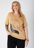 Plus Size Affirmations Graphic Tee Shirt Plus Size Jersey T Shirts