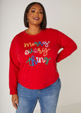 Plus Size Holiday Sweatshirt Plus Size Holiday Sweatshirt