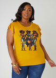 Plus Size Cowgirl Graphic Tee Plus Size T Shirt Plus Size Casual Tee