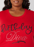 Birthday Diva Graphic Tee