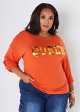 Plus Size Queen Jersey Tee Shirt Plus Size Graphic Tees