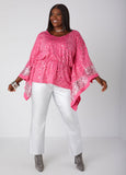 Sequined Drama Sleeved Tunic