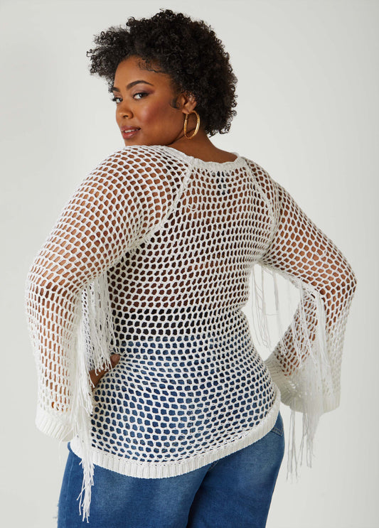 Crochet Knit Top