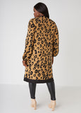 Leopard Jacquard Cardigan