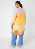 Ombre Intarsia Duster