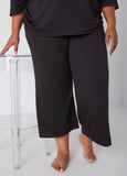 Plus Size Loungewear Sleep Set Pants Trendy French Terry Lounge Set