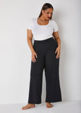 Brushed Hacci Knit Lounge Pants