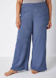 Ribbed Fleece Lounge Pants