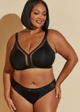 Plus Size Intimates Wireless Wire Free No Wire Plus Size T Shirt Bra