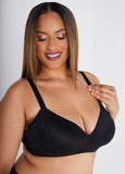 Lace Side Smoothing Wireless Bra