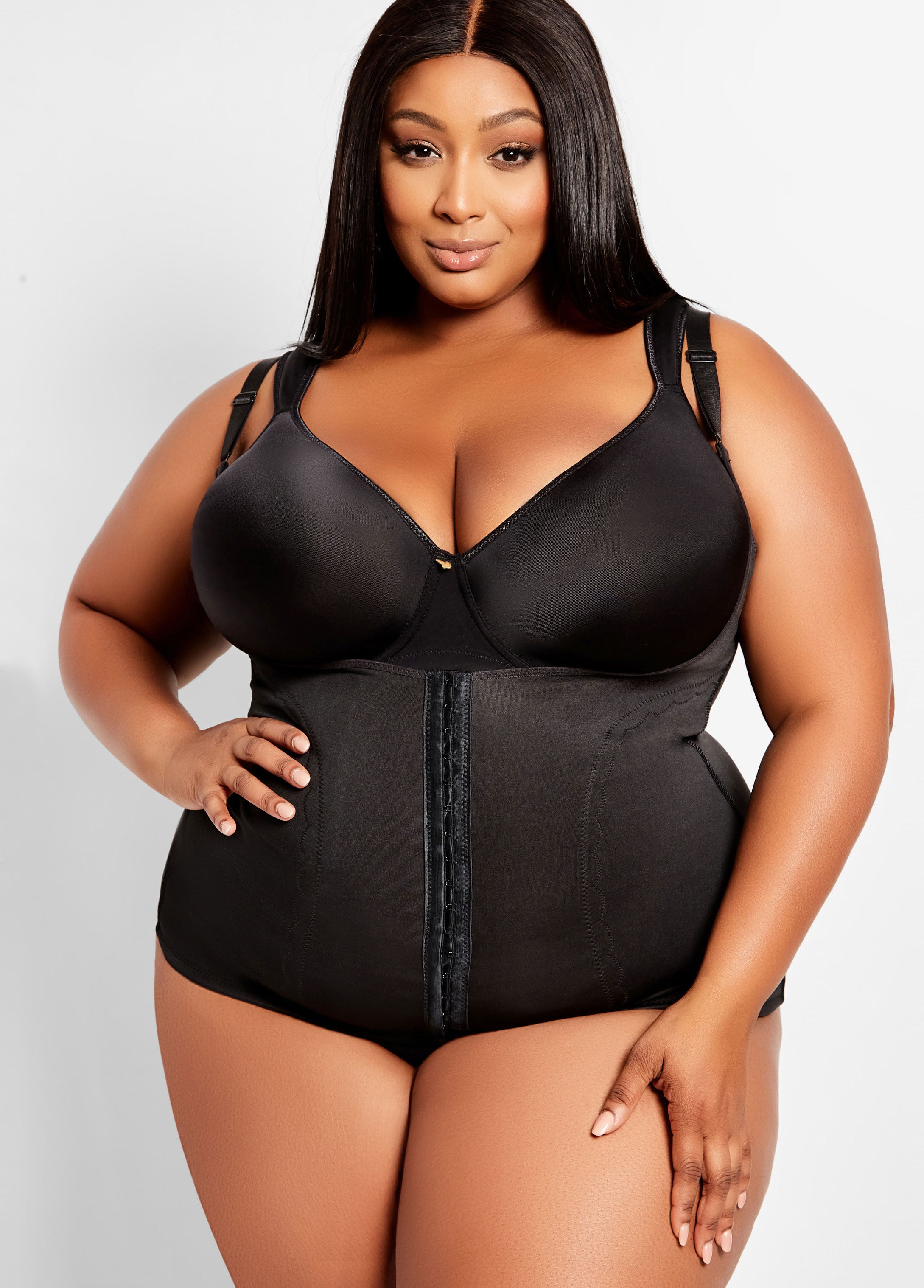 Plus Size Shaper - Scuba Wear Your Own Bra Waist Shaper