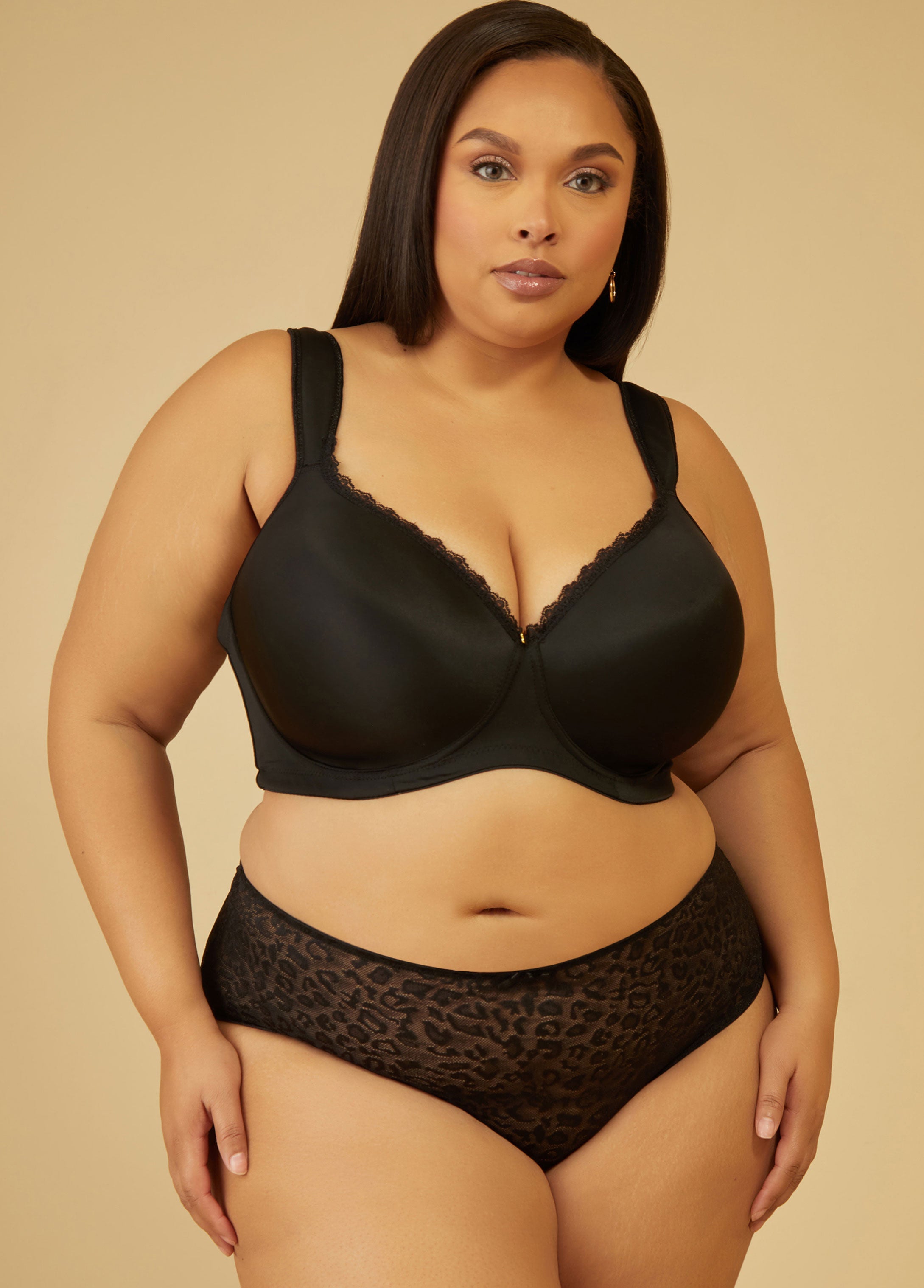 Plus Size Brief Plus Size Lingerie Plus Size Leopard Panties